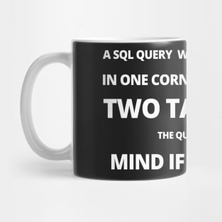 Funny Database Administrator SQL Query Mug
